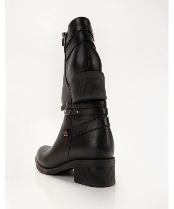 نیم‌بوت چرم زنانه مارال چرم Maral Leather مدل ماریسا