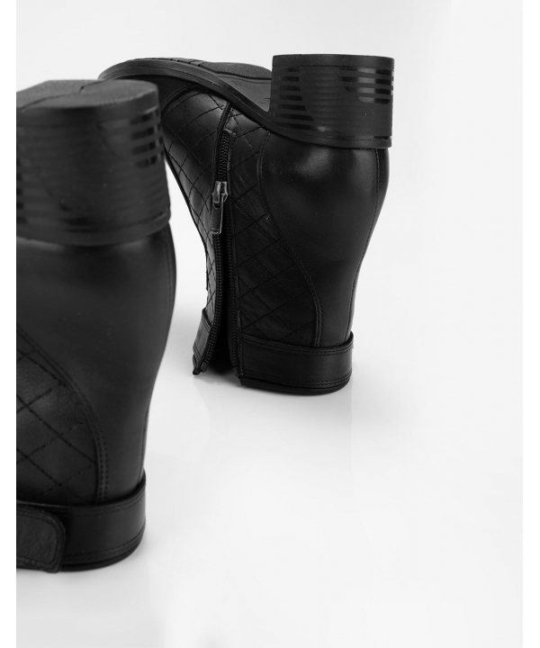 نیم‌بوت چرم زنانه مارال چرم Maral Leather مدل مارینا