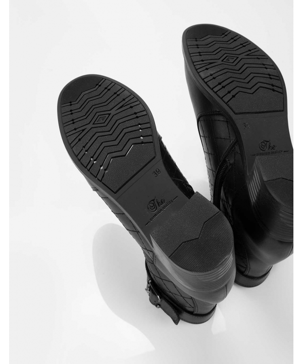 نیم‌بوت چرم زنانه مارال چرم Maral Leather مدل مارینا