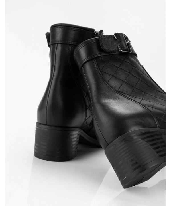 نیم‌بوت چرم زنانه مارال چرم Maral Leather مدل مارینا