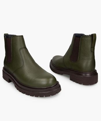 نيم بوت مردانه چرم طبيعي برتونيكس مدل M-413 B