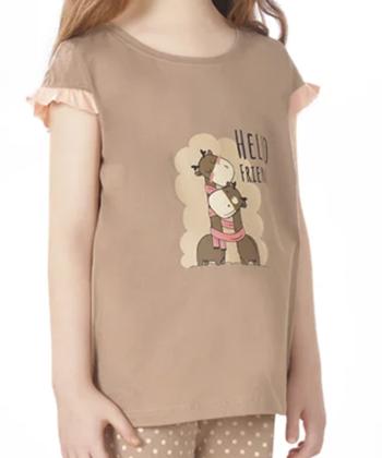 ست تيشرت و شلوار بچگانه ناربن مدل KS1699