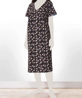 پيراهن نخی زنانه ناربن مدل WD4009