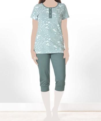 ست تيشرت و شلوار كوتاه زنانه ناربن مدل WS4016