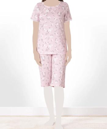 ست تيشرت و شلوار كوتاه زنانه ناربن مدل WS4024