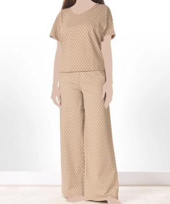 ست تيشرت و شلوار زنانه ناربن مدل WS4020