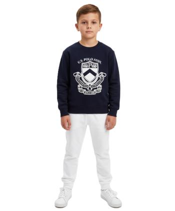 تيشرت آستين بلند پسرانه يو اس پولو كيدز مدل 4012C2