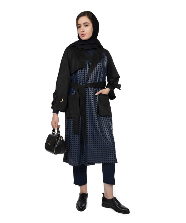 مانتو پاییزه زنانه تولیکا Tulika کد 71739