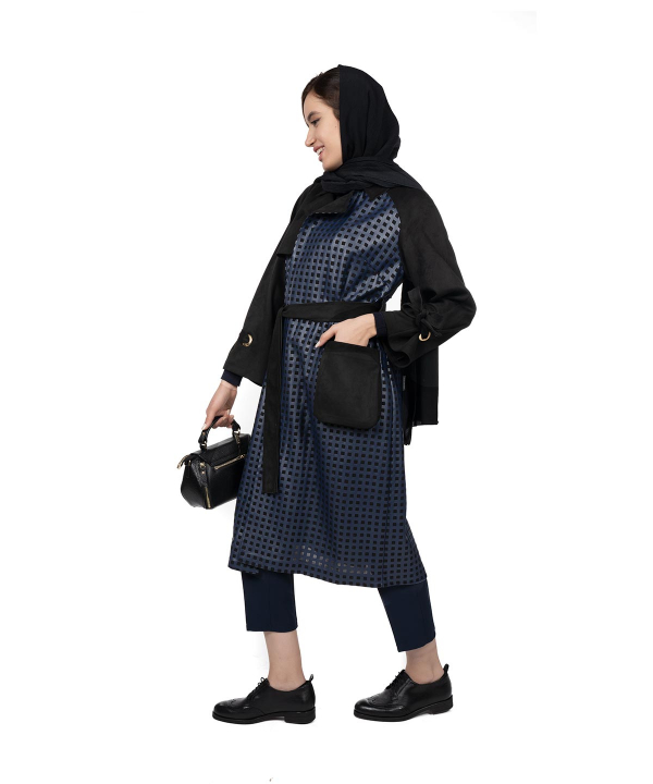 مانتو پاییزه زنانه تولیکا Tulika کد 71739