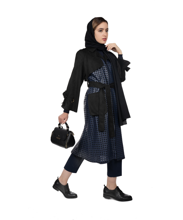 مانتو پاییزه زنانه تولیکا Tulika کد 71739