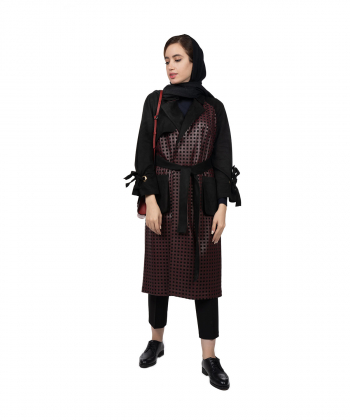 مانتو پاییزه زنانه تولیکا Tulika کد 71739