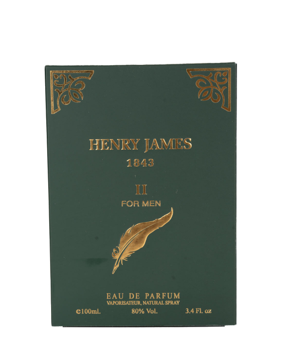 ادوپرفیوم مردانه هنری جیمز Henry James مدل 1843 حجم 100 میلی‌لیتر