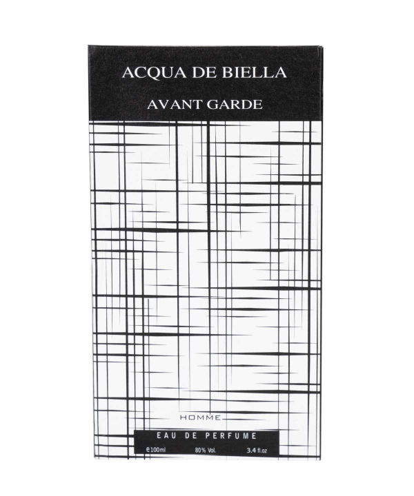 ادوپرفیوم مردانه آوانت گارد Avant Garde مدل Acqua De Biella حجم 100 میلی‌لیتر