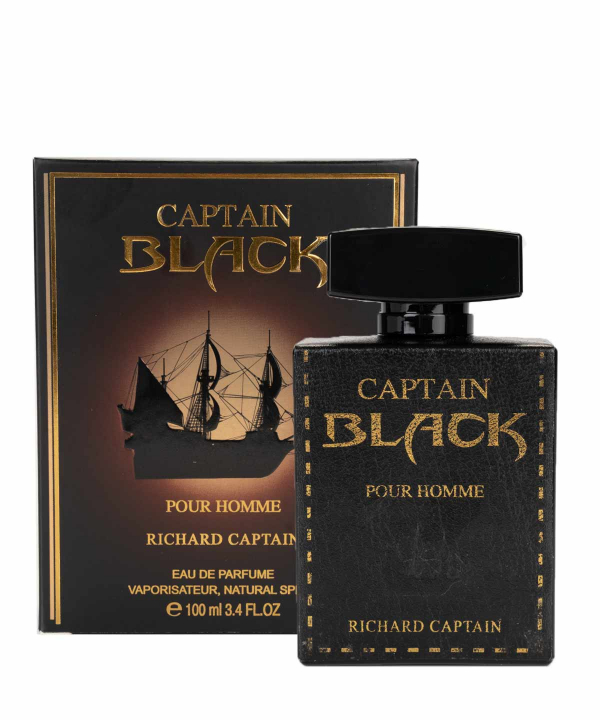 ادوپرفیوم مردانه کاپیتان بلک Captain Black مدل Richard Captain حجم 100 میلی‌لیتر