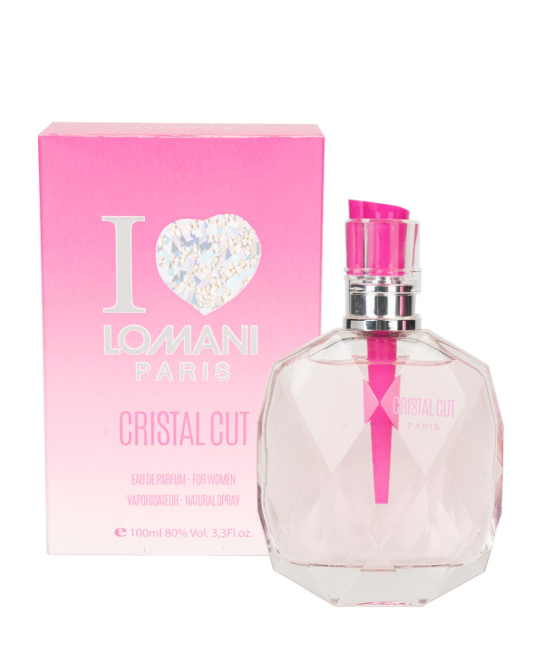 ادوپرفیوم زنانه لومانی Lomani مدل Cristal Cut حجم 100 میلی‌لیتر