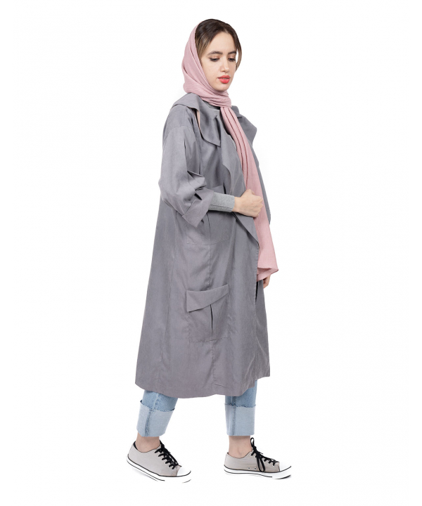 مانتو بلند زنانه تولیکا Tulika کد 71792