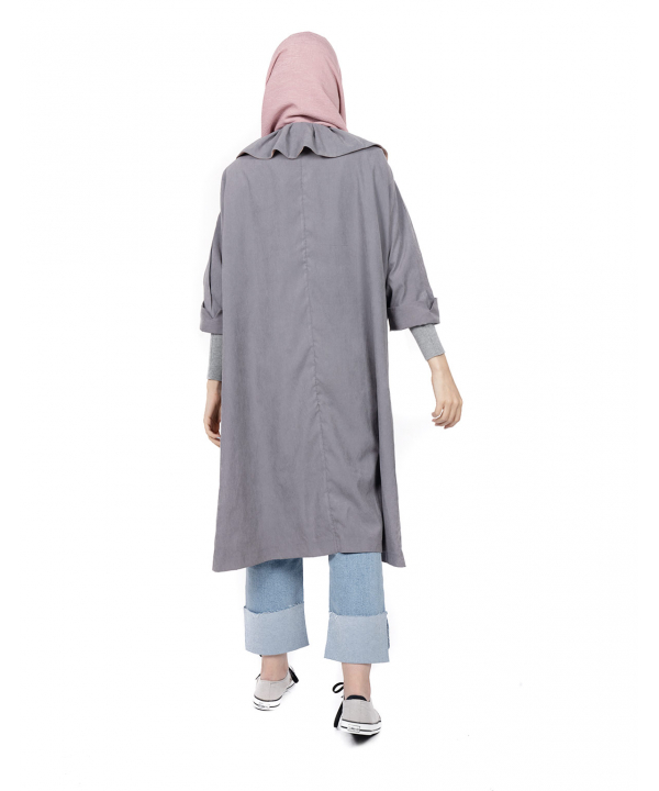 مانتو بلند زنانه تولیکا Tulika کد 71792