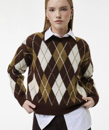 پلیور زنانه کوتون مدل 6WAL90075HT