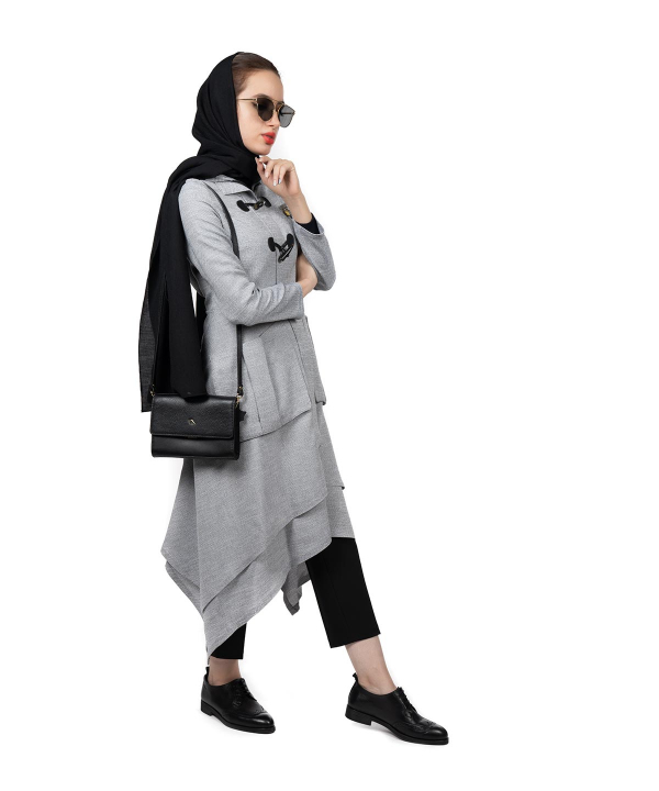 مانتو پاییزه زنانه تولیکا Tulika کد 71744