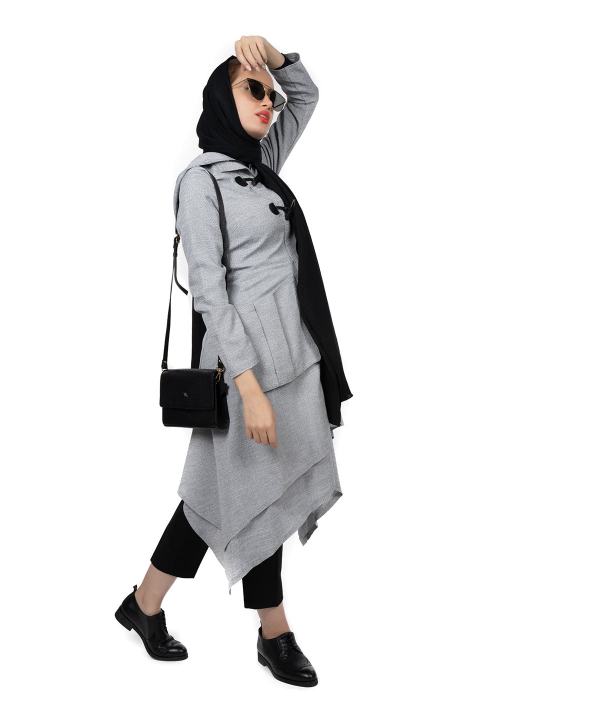 مانتو پاییزه زنانه تولیکا Tulika کد 71744