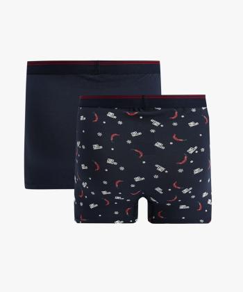 شورت باکسر مردانه کوتون مدل 6WLM90091MK بسته 2 عددی