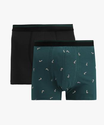 شورت باکسر مردانه کوتون مدل 6WLM90092MK بسته 2 عددی