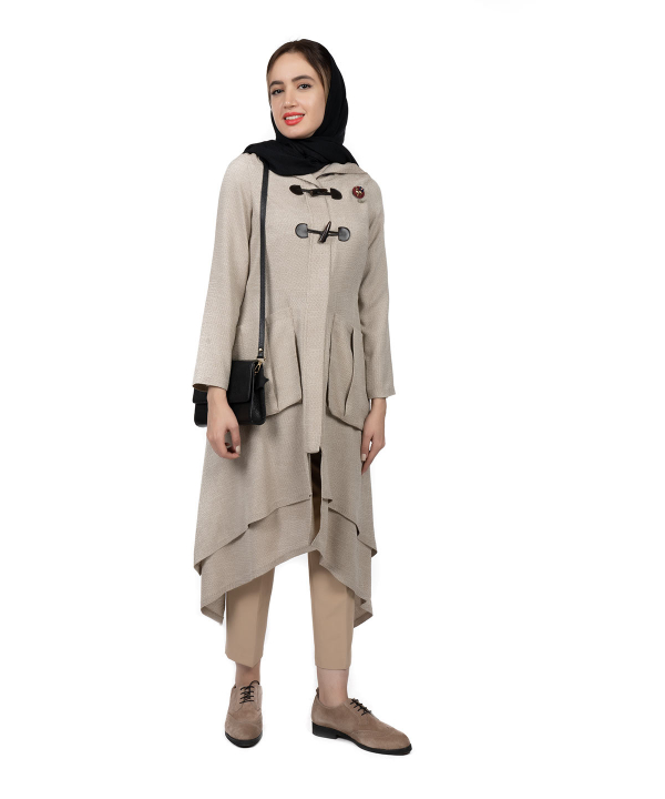 مانتو پاییزه زنانه تولیکا Tulika کد 71744