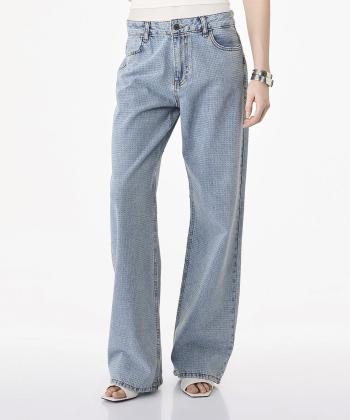 شلوار جین نگین  دار زنانه کوتون مدل 6SAL40100MD