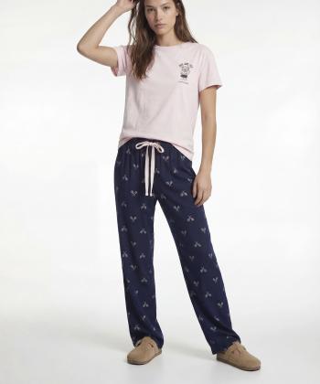 ست تیشرت و شلوار راحتی زنانه کوتون مدل 6WLK40253MK