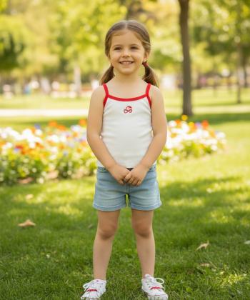 تاپ دخترانه کوتون مدل 6SKG30030AK