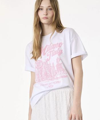 تیشرت آستین کوتاه زنانه کوتون مدل 6SAL10247IK