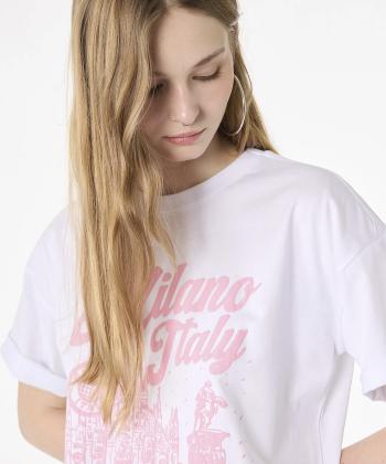 تیشرت آستین کوتاه زنانه کوتون مدل 6SAL10247IK