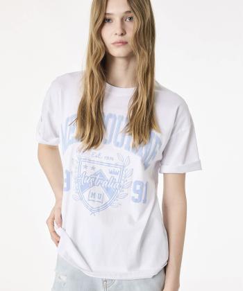 تیشرت آستین کوتاه زنانه کوتون مدل 6SAL10101IK