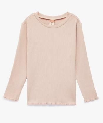 تیشرت آستین بلند نوزاد دخترانه کوتون مدل 6WMG10029AK