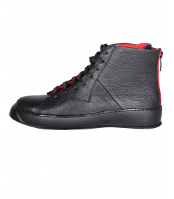 نیم بوت چرم زنانه شهر چرم Leather City مدل F4109