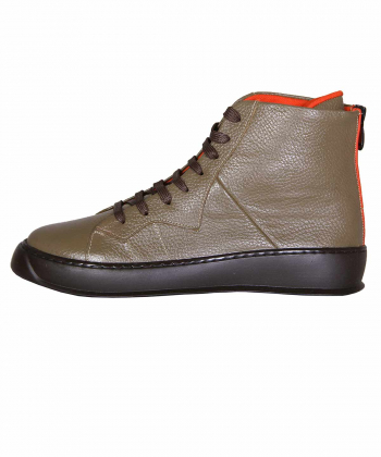 نیم بوت چرم زنانه شهر چرم Leather City مدل F4109