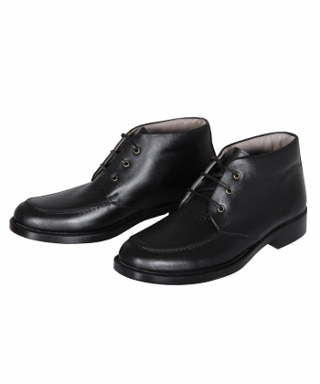 نیم بوت مردانه چرم طبیعی شهر چرم Leather City مدل F6034