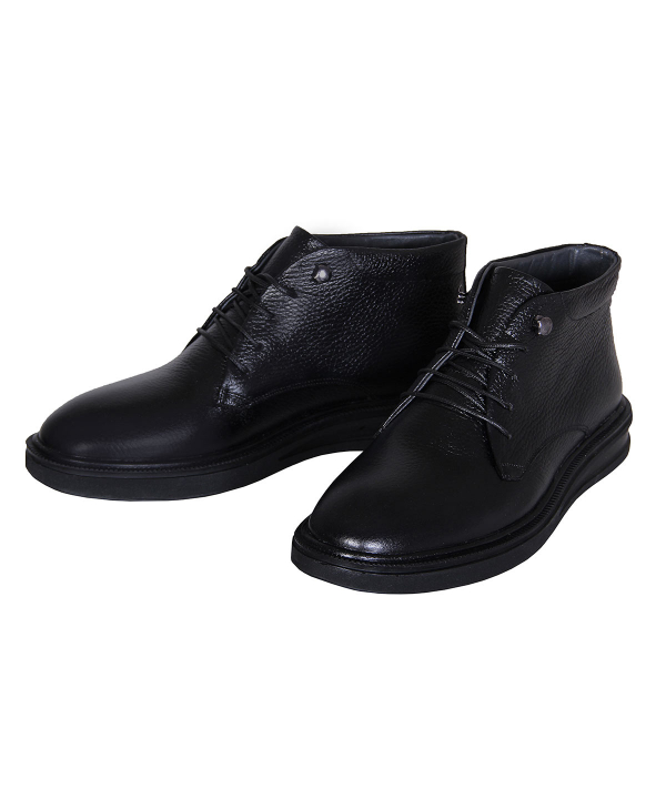 نیم بوت چرم مردانه شهر چرم Leather City مدل GH624