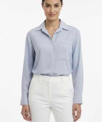 شومیز آستین بلند زنانه پیرکاردین مدل SHM9031254