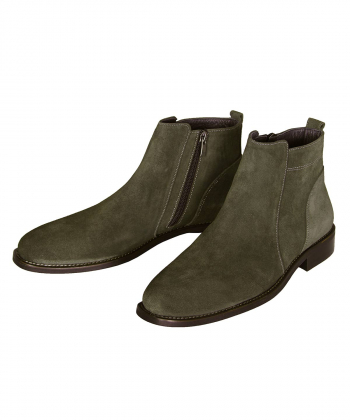 نیم بوت چرم مردانه شهر چرم Leather City مدل GH631