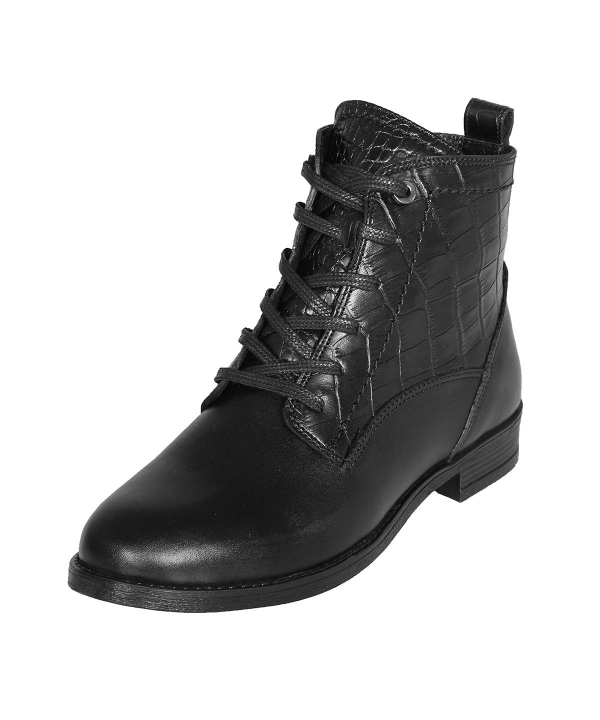نیم بوت چرم زنانه شهر چرم Leather City مدل KA14