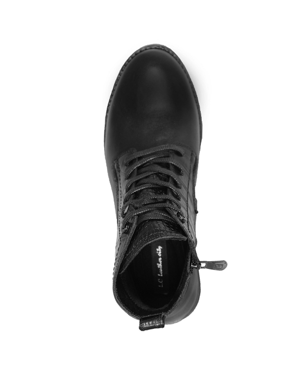 نیم بوت چرم زنانه شهر چرم Leather City مدل KA14