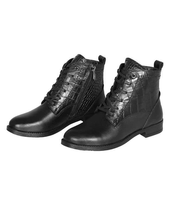 نیم بوت چرم زنانه شهر چرم Leather City مدل KA14