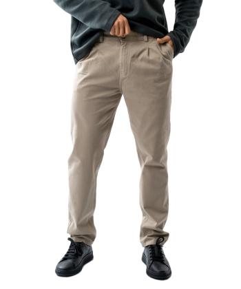 شلوار کتان پیلی دار مردانه آر ان اس مدل 12042667