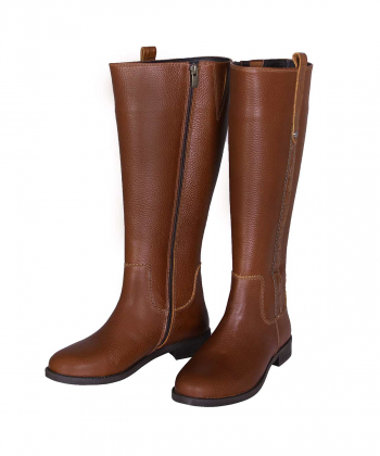 بوت چرم زنانه شهر چرم Leather City مدل KA119