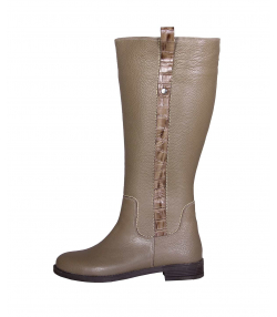 بوت چرم زنانه شهر چرم Leather City مدل KA119