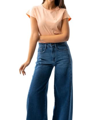 تیشرت کراپ  زنانه آر ان اس مدل 11022689