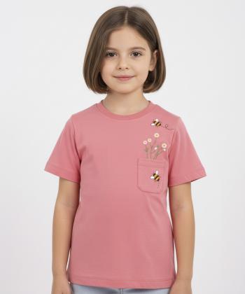 تیشرت آستین کوتاه دخترانه مادر مدل Sofia