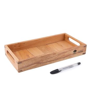 سيني مستطيل باريك دسته دار Tea Tray هانيمان مدل تيريتي