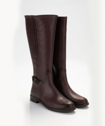 بوت چرم زنانه شهر چرم Leather City مدل KA112